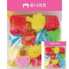 도장찍기스펀지 10번 1개입 어린이미술수업 유치원미술