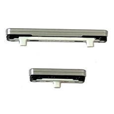 삼성 갤럭시 S25 엣지 SM-S937용 전원 켜기 끄기 키 볼륨 키 사이드 버튼 교체 부품 (실버), Power On Off Key Volume Side B