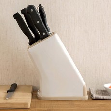 [달빛] 나이프 칼꽂이 블록 주방정리대