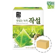 10개입 녹차 티백 1BOX, 1.5g, 1