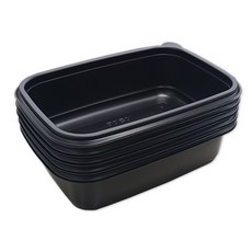 길고양이 보온 물그릇 덜 어는 길냥이 그릇 용기, 1개, 800ml 리필 용기그릇 5개