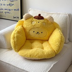 해피유통 귀여운 아기 동물 캐릭터 방석 의자 푹신한 인형 소파 용, 6, 45*45센티미터