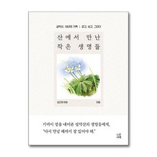 산에서 만난 작은 생명들:설악산 10년의 기록 | 걷고 보고 그리다, 느린서재, 김근희,이담 저