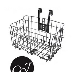 CJ Ebike 可折疊電動車置物籃，適用於滑板車、腳踏車，前置物菜籃，方便購物置物, 1個