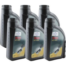 Fuchs 6리터 TITAN ATF 6006 자동 변속기 오일6 x 1L, Fuchs 6리터 TITAN ATF 6006 자동 변속