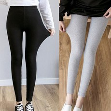 morit MORIT女款緊密羅紋緊身褲 2入