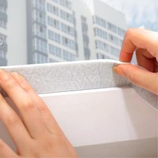 창문 곰팡이 결로 방지 물 흡수 테이프 5cm 2M 3개 편리한 물때방지 변기