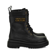 베르사체진쿠튀르 레이스업 스트랩 부츠