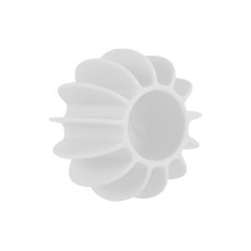 ARZ 矽膠防纏繞洗衣球 F042, 大顆-白色, 1個