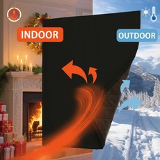 DFMEI 純色魔術貼棉窗簾冬季加厚防風保暖磨毛布自粘成品窗簾布, 黑色