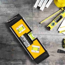 벽타공 자석수평 바닥타일 정밀자 가정용수평계