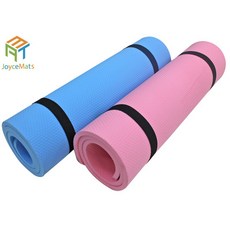 JoyceMats TPE 瑜珈墊 附束帶 雙面用, 詳見包裝, 55cmX110cmX1cm,55cmX110cmX1cm