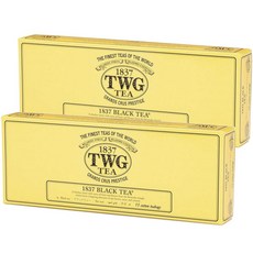 TWG TEA 1837紅茶, 2個, 15入, 2.5g