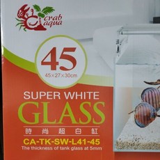 超白玻璃魚缸 (空缸) 開放缸 超白缸 高透明度 魚缸, 1個