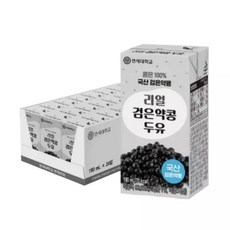 연세두유 리얼 검은약콩 두유, 72개, 190ml
