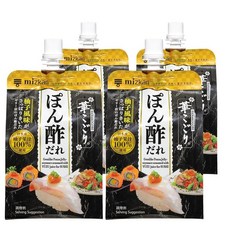 미츠칸 하나코고리 폰즈다레(폰즈쥬레) 쥐레 폰즈 폰즈 300g×4봉지, 300g