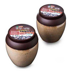 평창나또 쥐눈이콩 나또 가루 청국장 분말, 2개, 350g