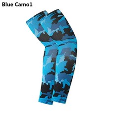 여름 팔토시 자외선 차단 야외 스포츠 핸드 커버 쿨링, Blue Camo1, 3. Blue Camo1