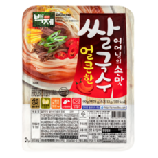 백제 용기 쌀국수 얼큰한맛, 90g, 10개