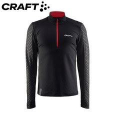 CRAFT 瑞典 男 長袖拉鏈中層衣