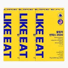 알파CD 라이킷 쓸림쏙 씬덱스 3500 알파씨디 슬림쏙 알파싸이클로덱스트린, 3.5g, 60개