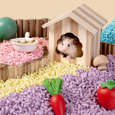 타핏 햄스터베딩 종이베딩 펠릿 5컬러 900g, 스카이 900g, 1개