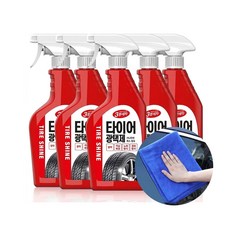 카렉스 3분세차 타이어광택제 5개 고급타월 증정, 650ml