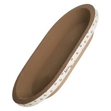 MeongnyangiNoriteo 貓咪特大號貓抓板 橢圓形, 木頭, 1個