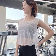 2025新瑜伽罩衫女爛花潮流運動無袖t恤速幹健身跑步無袖背心上衣