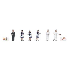 카툰게이지 블루트레인 식당차 승무원 곤색 24-281 디오라마 용품