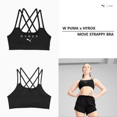 푸마 여성 x 하이록스 무브 브라 527161 - 01 W PUMA HYROX MOVE STRAPPY BRA 721184
