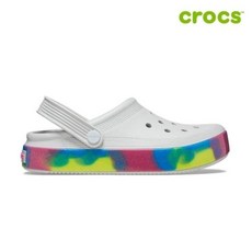 크록스 오프 코트 글리터 밴드 클로그 키즈 / 209714-1FS