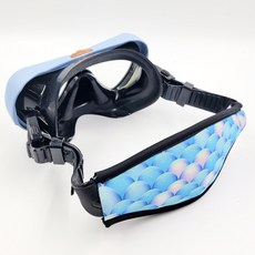 머리끈 스킨스쿠버 보호 잠수경 커버 네오프렌