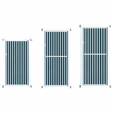 貓門寵物門欄 超高加密門欄 寵物安全門欄 防跳躍防鑽出 居家安全防護, 1個, 150, 白色