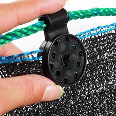 텃밭 농사 농작물 빛차단 차광 그물망 고정 클립