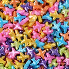 비행기 스프링클 비비드 컬러 아라잔 케이크 데코 장식 500g 대용량