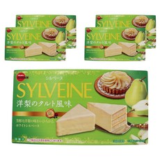 BOURBON 北日本 Sylvenu 西洋梨塔口味 6入, 126g, 5個