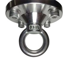 메가딜 도그파킹 리드줄 후크 벽걸이 고정 야외 건물 초강력, 1개