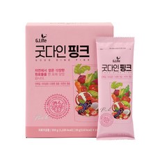 G.LIFE 고식이섬유 고단백 굿다인핑크 30gx10포, 30g, 10개