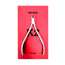 H2네일 네일니퍼 K2니퍼 14jaw 큐티클제거 손톱관리, 1개
