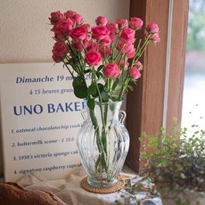 프렌치무드 감각적인 끌라르떼 항아리 유리꽃병 화병nog3+3XyM