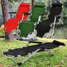 메타9 의자 접이식 캠핑의자 릴렉스체어 야전침대 낚시, 그린