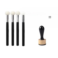 샌딩 스펀지 마스킹 브러시 연마 패드 잉크 볼 블라스트 색칠용 DIY 연마석 연마제, 1개