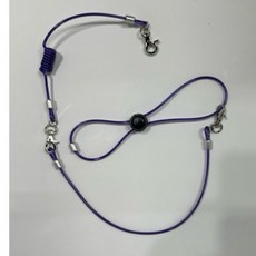 李小貓之家 鳥用品配件《寵物鳥用-多功能三節版-彈性鋼索外出繩-小/中/大》蹓鳥繩 適合大型鳥, 1個