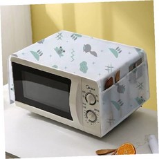가정용 전자레인지 방수 덮개 소형 가전 보호 커버 주방 먼지 차단 패브릭 덮개, 상세페이지 참조