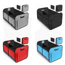 폴딩 트렁크함 차량 짐보관 접이형 캠핑 세차 방수코팅 대용량, 1개