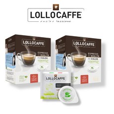 이탈리아 나폴리 장인 로스팅 [롤로 LOLOCAFFE ] PODS - NERO Espresso 50EA 네로 파드 진한 에스프레소 커피 고급 원두커피 강배전 다크로스트, 2개, 50개입, 7.5g