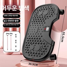 운동기구 복부 운동 허리 홈짐 하체 옆구리 가정용 홈트, 1개, 블랙 당김줄+계기