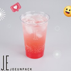 씨앤몰 CN 일회용 투명컵 16온스 92파이 1000개, 1개, 490ml