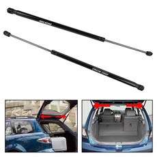 마쓰다 6 GG 해치백 02-07 리어 트렁크 리프터 서포트용 테일게이트 부트 가스 스트럿 스프링 2개